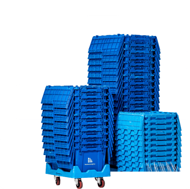 Plastic Moving Box Hire Sydney - by Men That Move